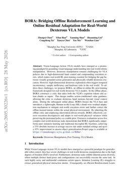 BORA: Bridging Offline Reinforcement Learning and Online Residual Adaptation for Real-World Dexterous VLA Models
