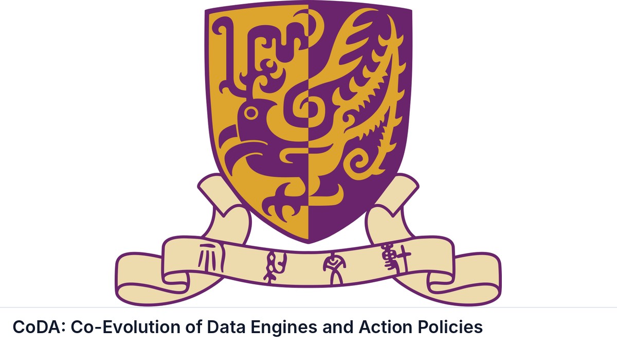 CoDA: Co-Evolution of Data Engines and Action Policies