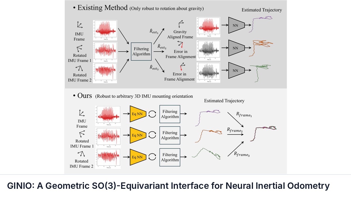 GINIO: A Geometric SO(3)-Equivariant Interface for Neural Inertial Odometry