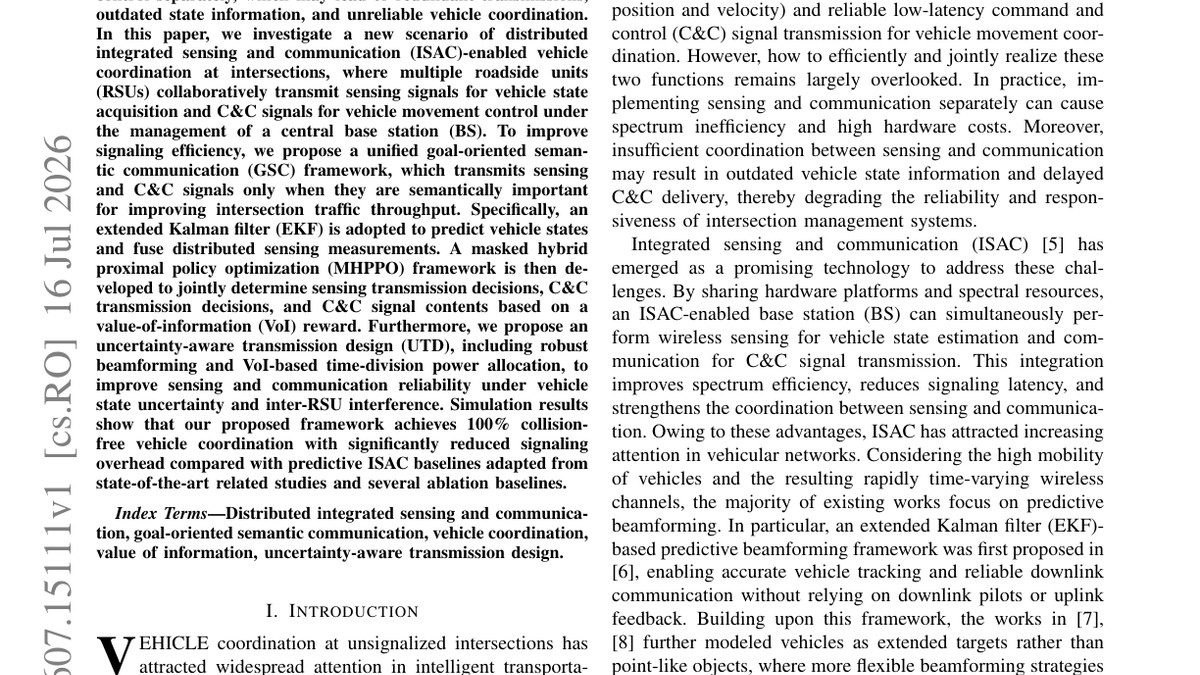 Goal-Oriented Semantic Communication for Distributed ISAC-Enabled Vehicle Coordination