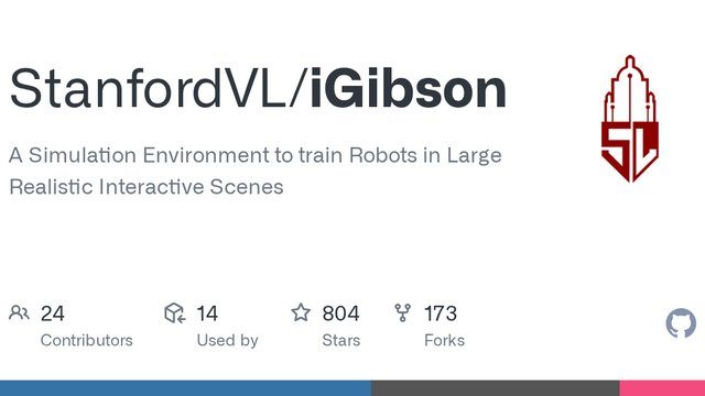 iGibson: Interactive Gibson Benchmark for Real-World Navigation and Manipulation