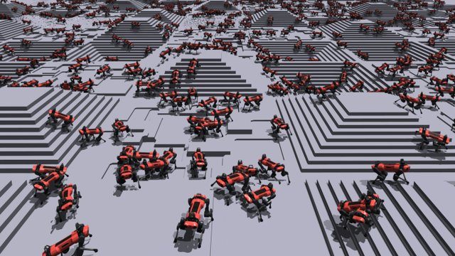 Isaac Gym: High Performance GPU-Based Physics Simulation for Robot Learning