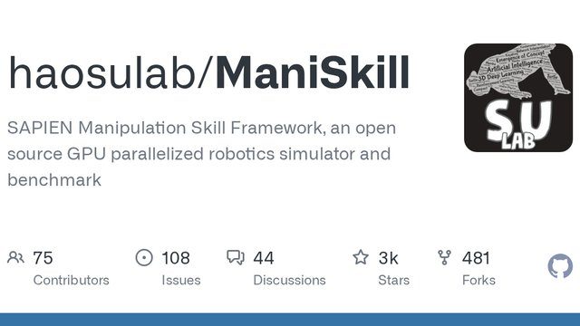 ManiSkill: A Unified Benchmark for Generalizable Manipulation Skills