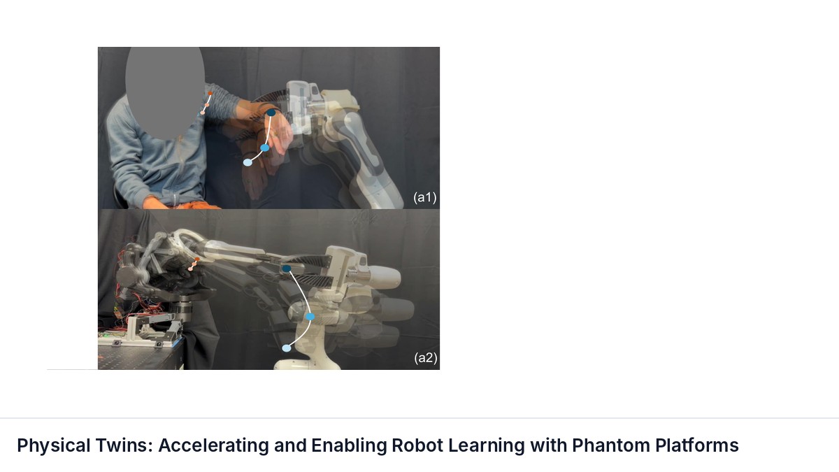 Physical Twins: Accelerating and Enabling Robot Learning with Phantom Platforms