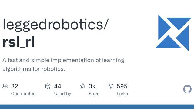 RSL-RL: A Fast and Flexible Reinforcement Learning Library for Legged Robots