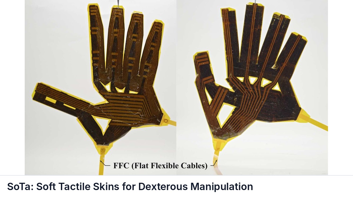 SoTa: Soft Tactile Skins for Dexterous Manipulation