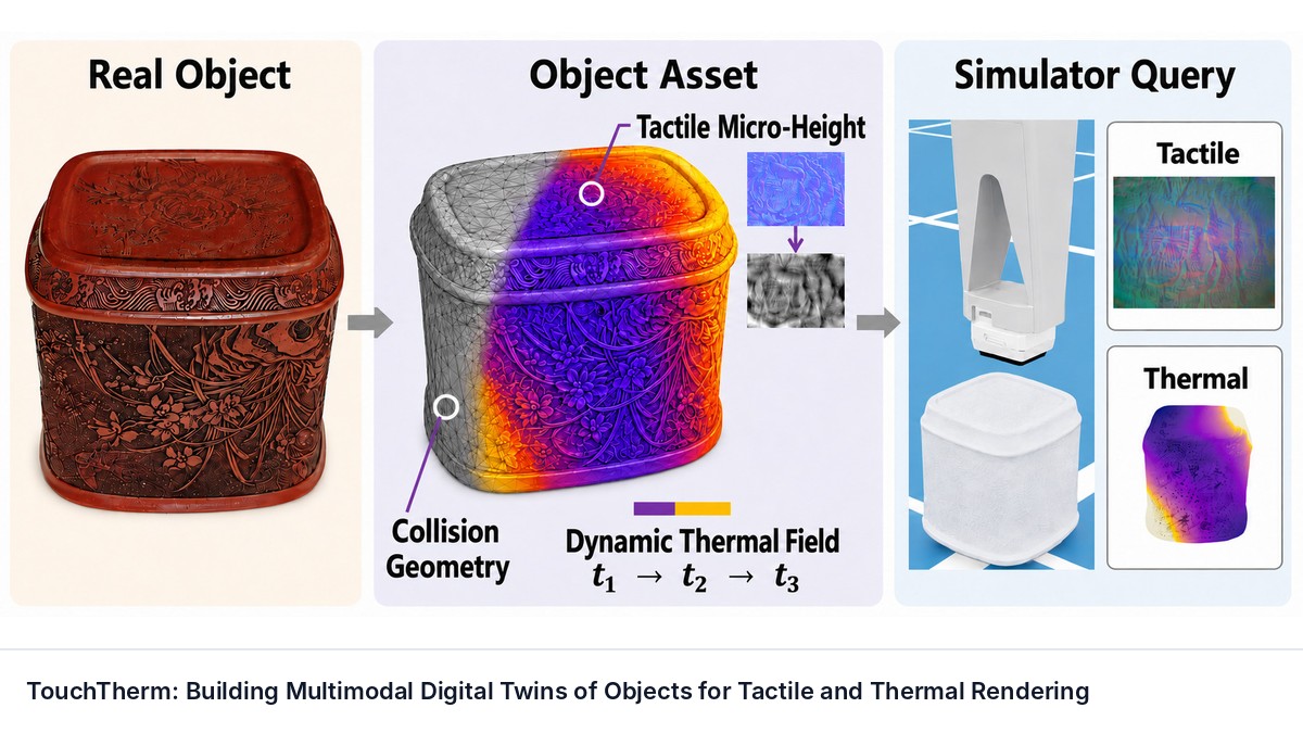 TouchTherm: Building Multimodal Digital Twins of Objects for Tactile and Thermal Rendering